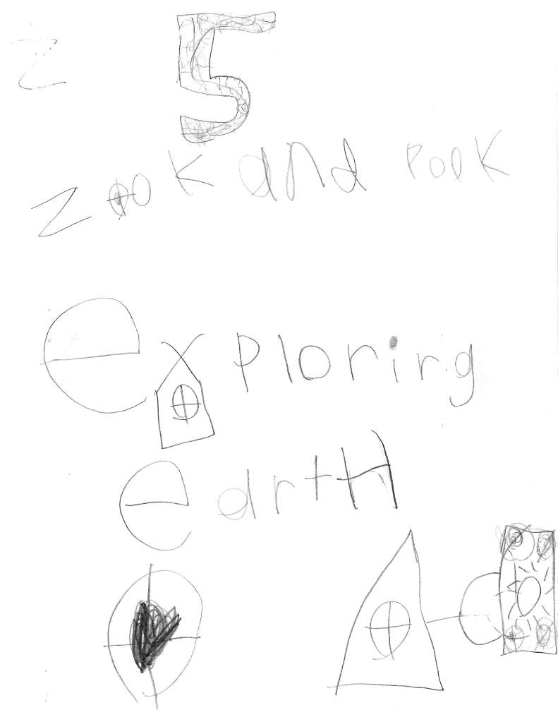 Title page: Zook and Pook Exploring Earth